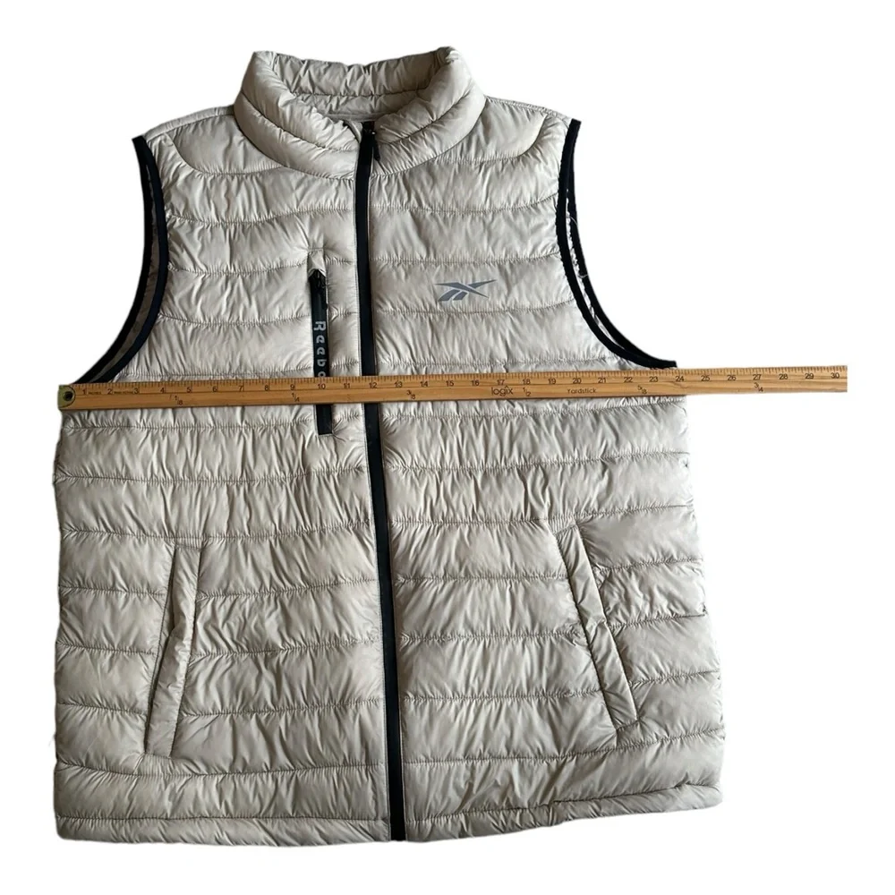 $125 NWT Reebok Light Arctic Blue‎ Glacier Shield Puffer Vest - Men's X-Large